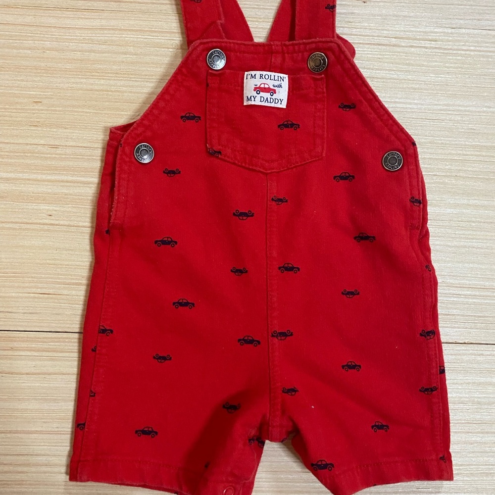 Carter’s red Overall 12M